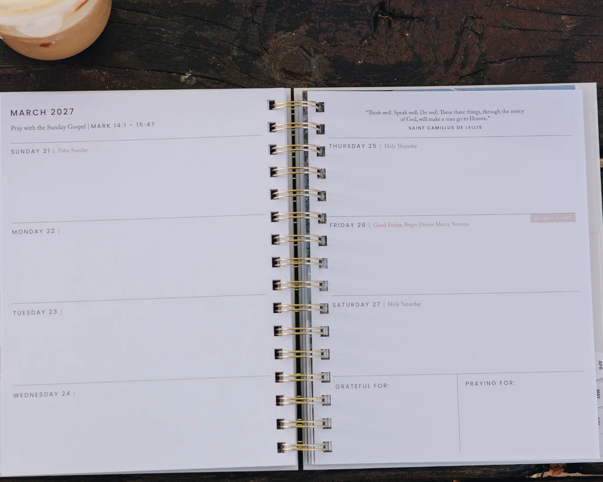 2027 Calendar Year Catholic Liturgical Planner // Mini Layout