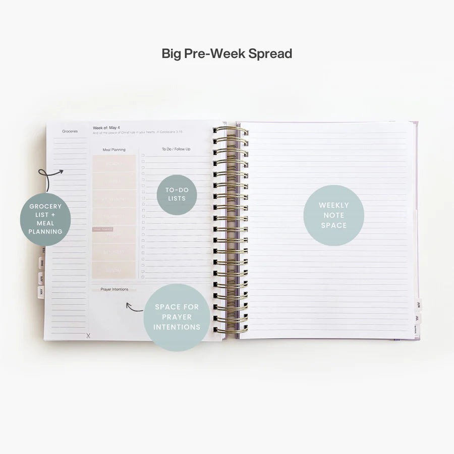 2026 Calendar Year Catholic Liturgical Planner // BIG Layout