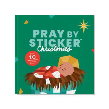 Pray By Sticker: Christmas Sticker Book