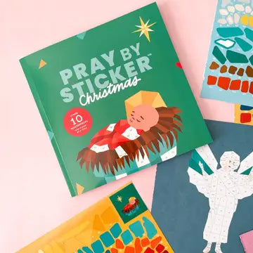 Pray By Sticker: Christmas Sticker Book