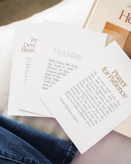 Marian Prayer Card Set (11 Cards)