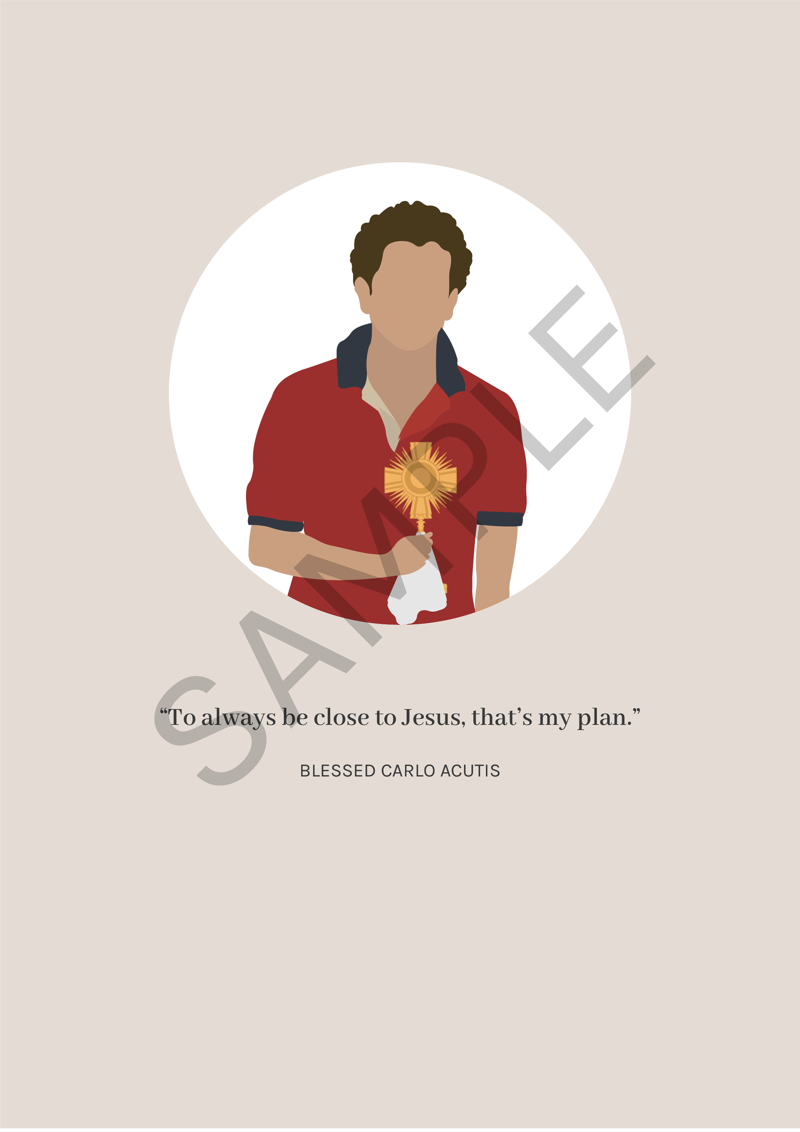 Blessed Carlo Acutis - Digital Print - Modern Grace