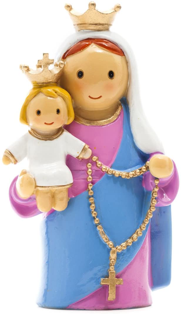 Our Lady of the Rosary Statue - Modern Grace