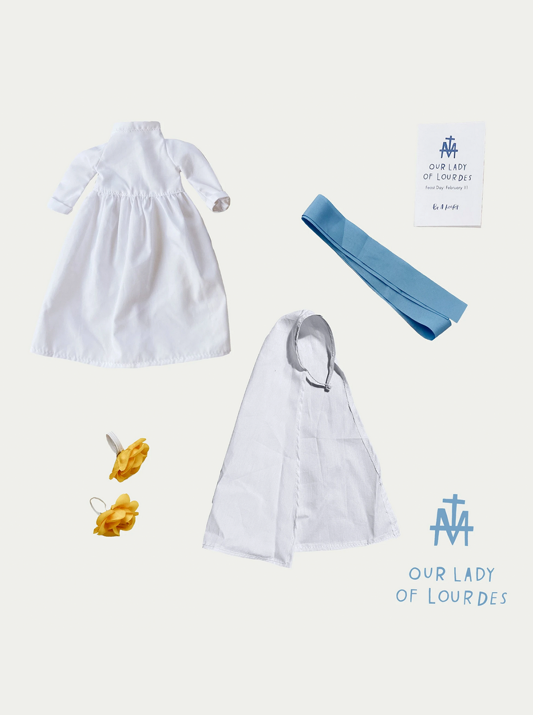 Our Lady of Lourdes Doll Outfit Kit - Modern Grace