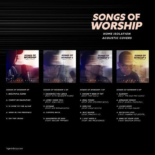Songs of Worship - Home Isolation Acoustic Covers CD - Modern Grace