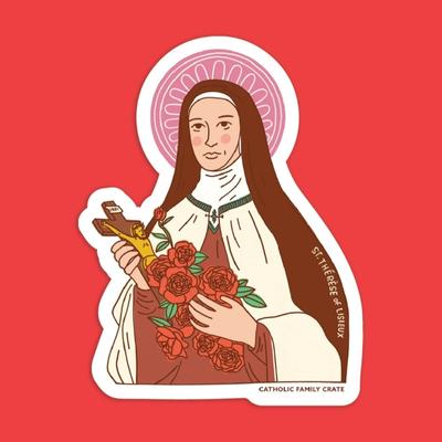 Holy Vinyl Stickers - Holy Family, The Sacred Heart of Jesus, St Therese and Waymaker