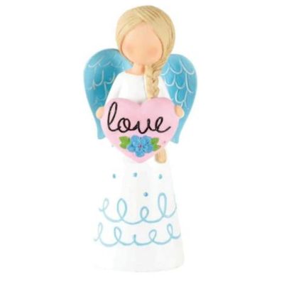 Angel Figurine - Love With Flowers