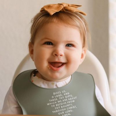 Meal Blessing Bib - 3 colours